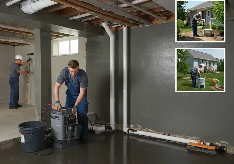 Basement Waterproofing and Flood Prevention process in Union Parish, LA